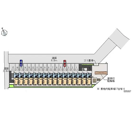 ★手数料０円★和歌山市中野 月極駐車場